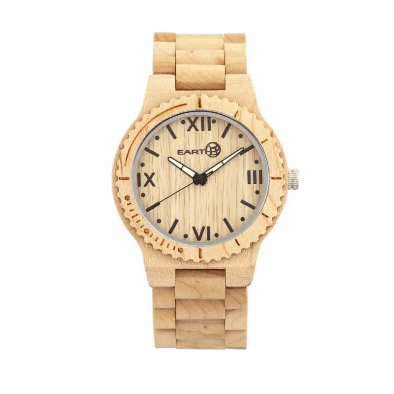 Earth Wood Bighorn Bracelet Watch