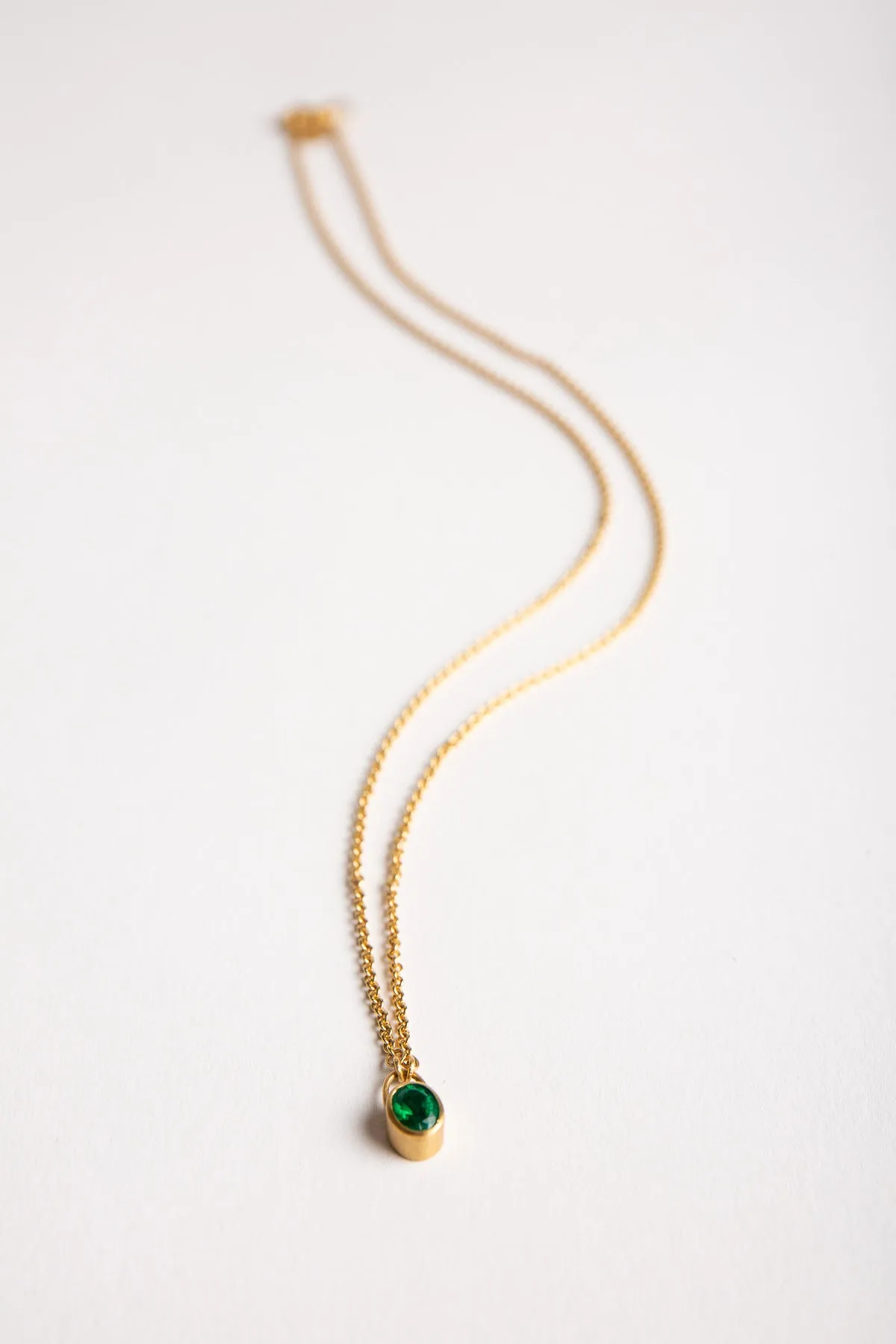 ELI HALILI | OVAL EMERALD NECKLACE