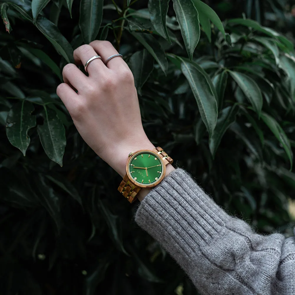 EUPHORIA - GOLD EMERALD - WOMEN'S by AVANTWOOD