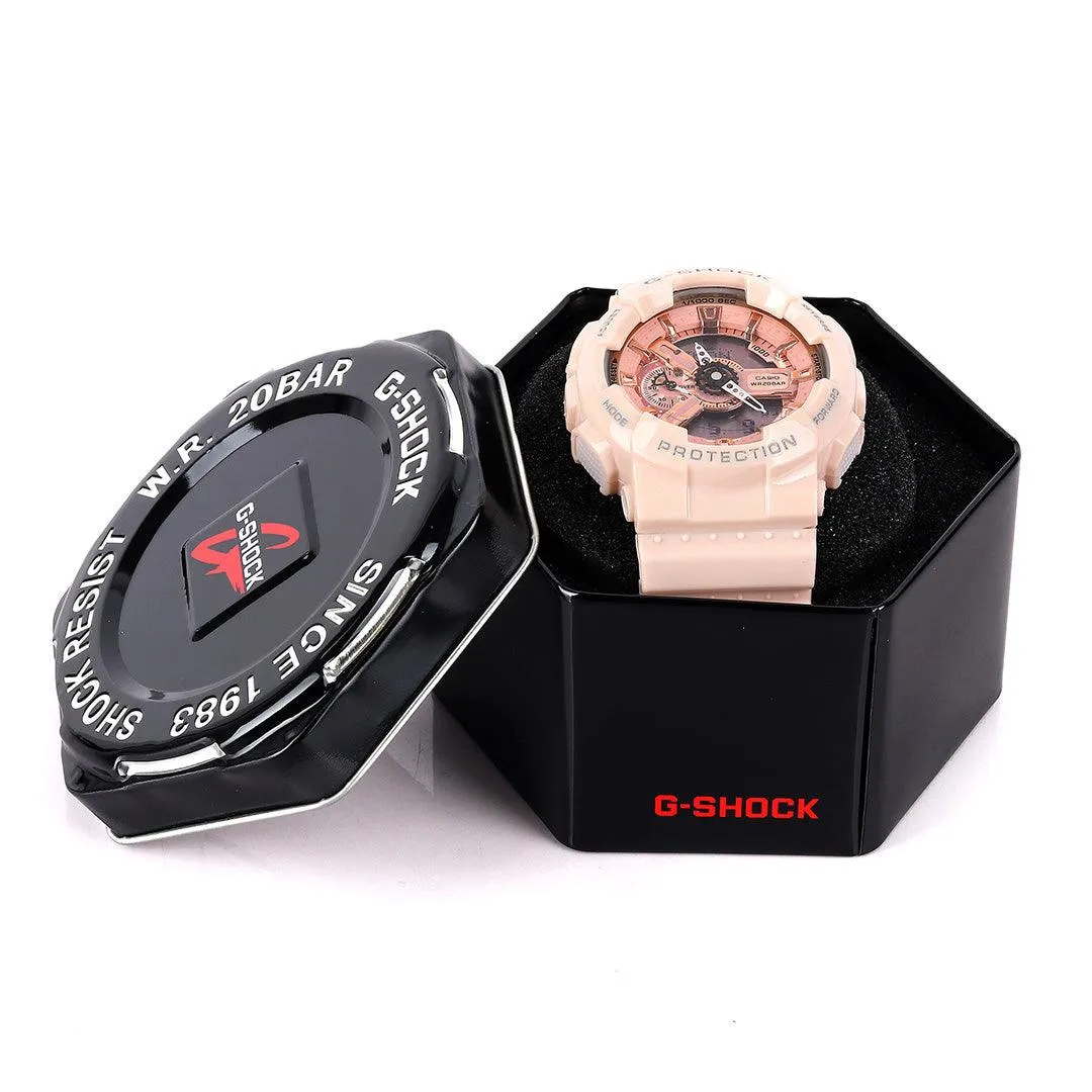 G-Shock Resin-Strap Ana-Digi Baby Pink Watch