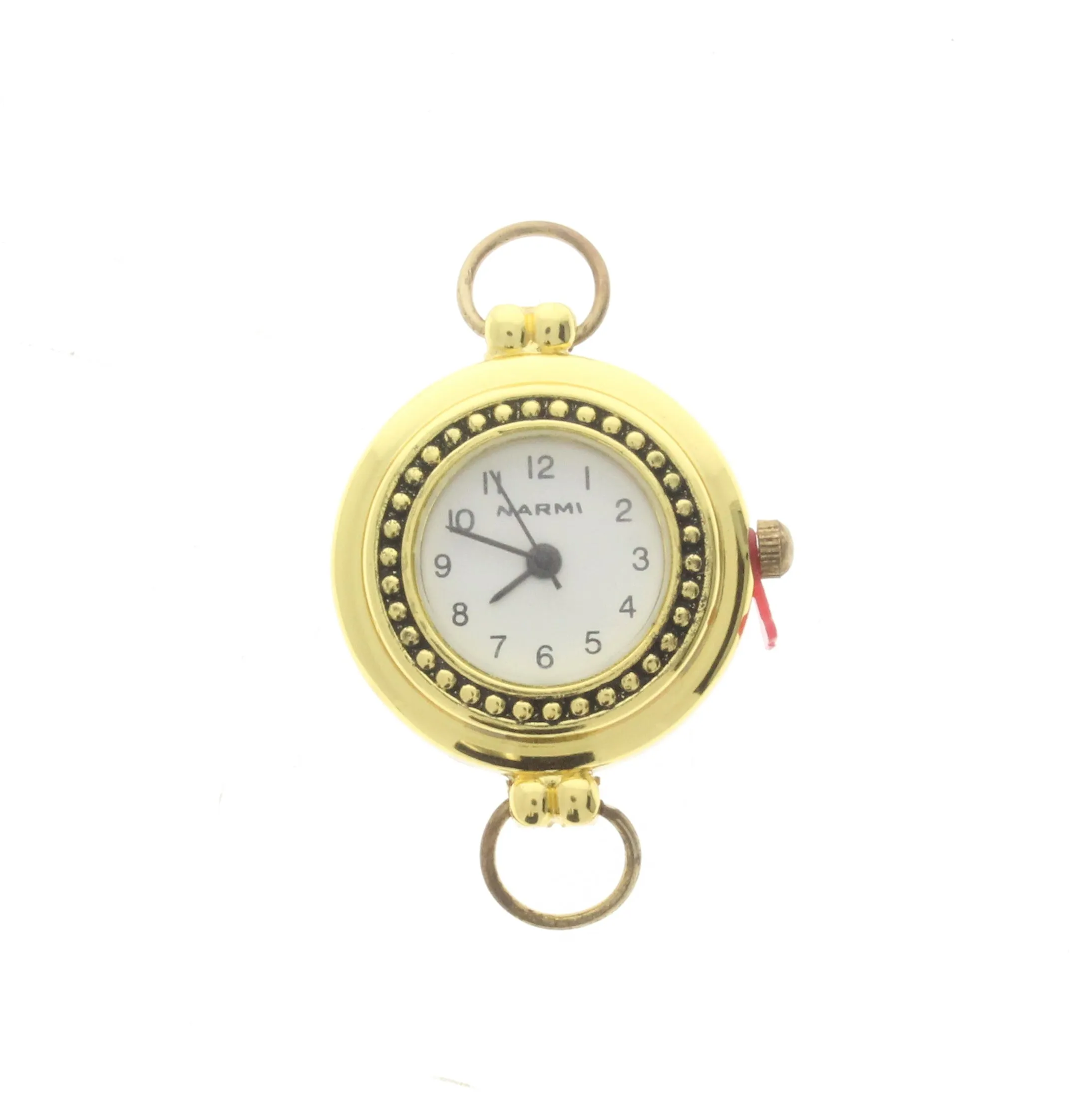 Gold Finish Round Geneva Watch Face, each