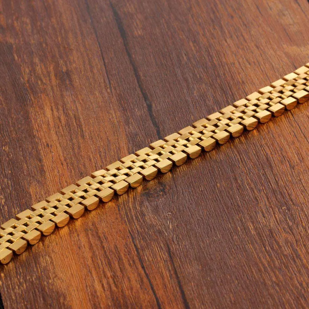 Gold Watch Band Bracelet