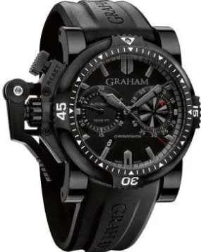 Graham Chronofighter Oversize Diver Deep Black D