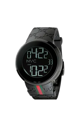 Gucci I Gucci Ion Plated Digital Mens Watch