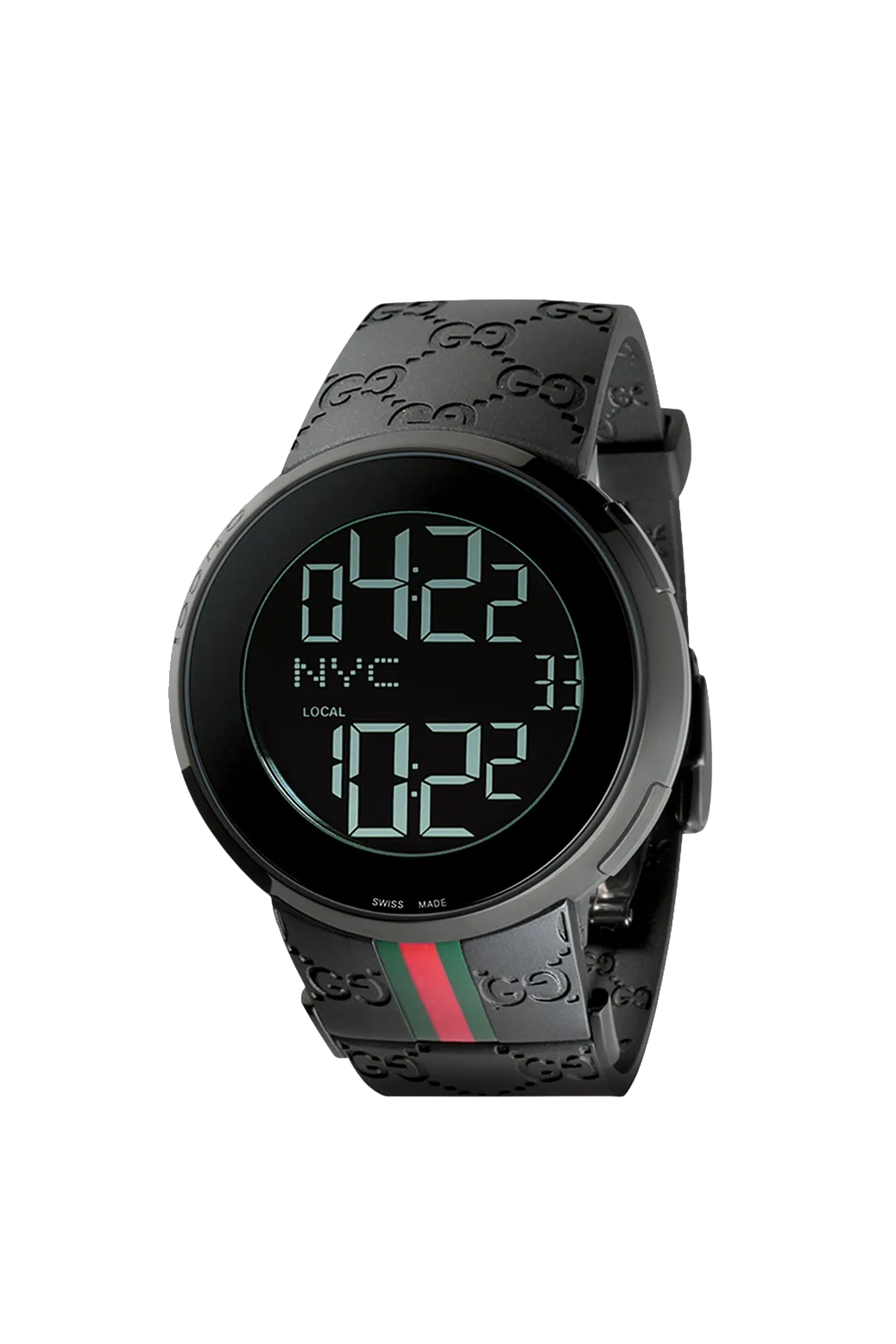 Gucci I Gucci Ion Plated Digital Mens Watch