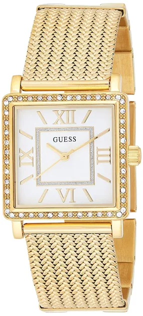 Guess Highline Off white Dial Ladies Watch W0826L2