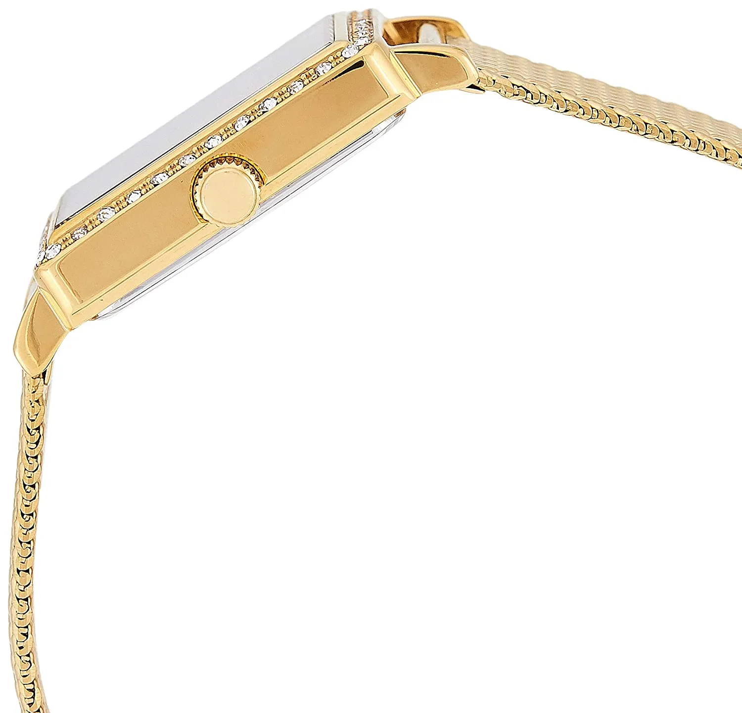 Guess Highline Off white Dial Ladies Watch W0826L2