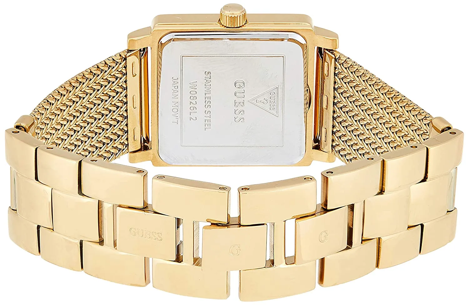 Guess Highline Off white Dial Ladies Watch W0826L2