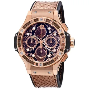 Hublot Big Bang Boa 18kt Rose Gold Diamond Chronograph Men's Watch 341.PX.7918.PR.1979