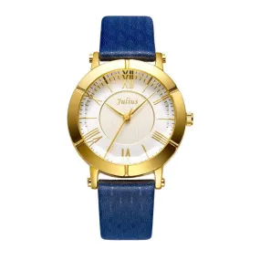JS Louis XIV Leather Women Watch