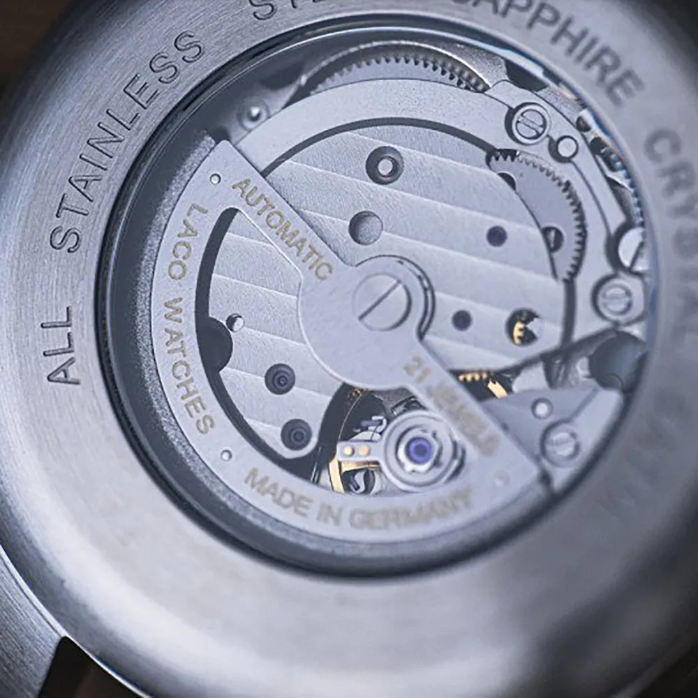 LACO NAVY WATCHES VALENCIA 39 MM AUTOMATIC