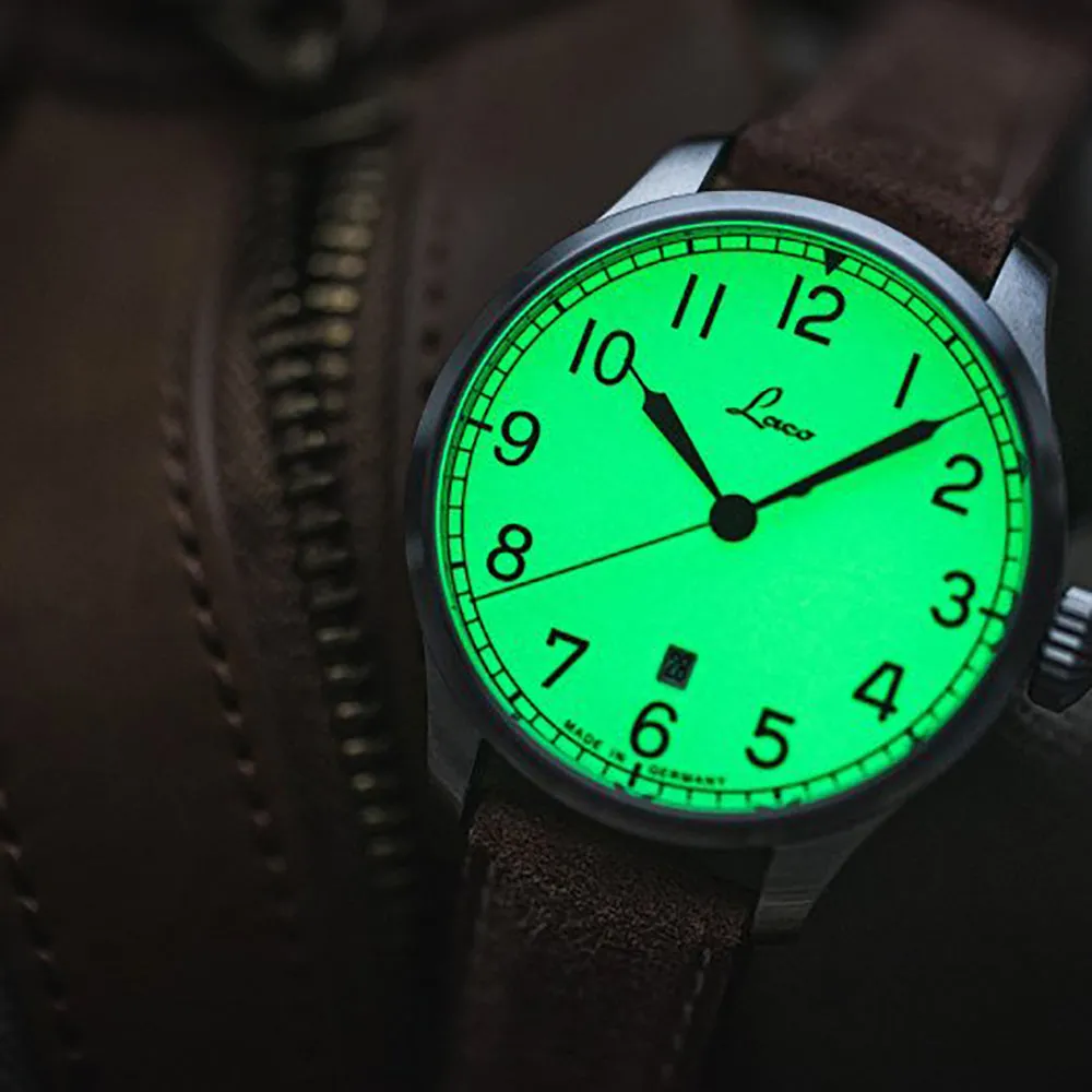 LACO NAVY WATCHES VALENCIA 39 MM AUTOMATIC
