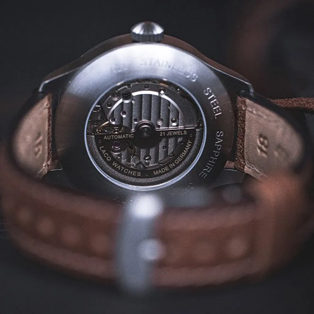 LACO NAVY WATCHES VALENCIA 39 MM AUTOMATIC