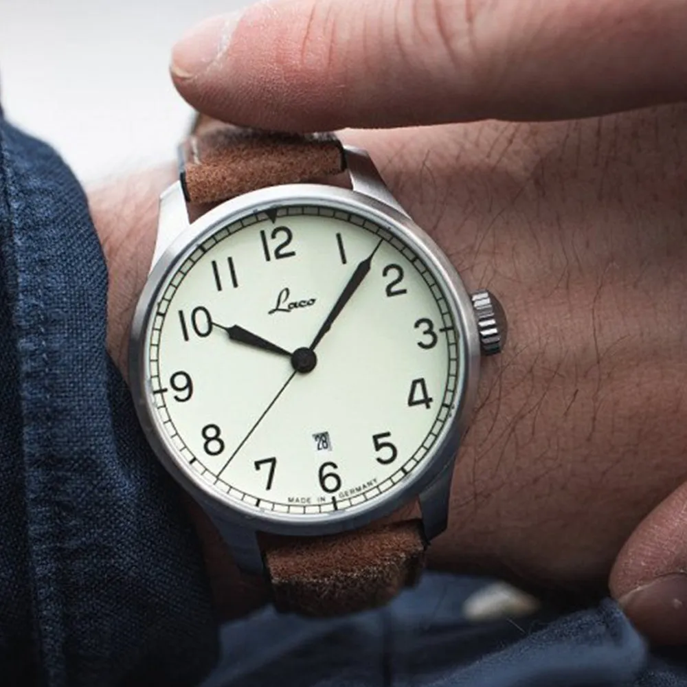 LACO NAVY WATCHES VALENCIA 39 MM AUTOMATIC