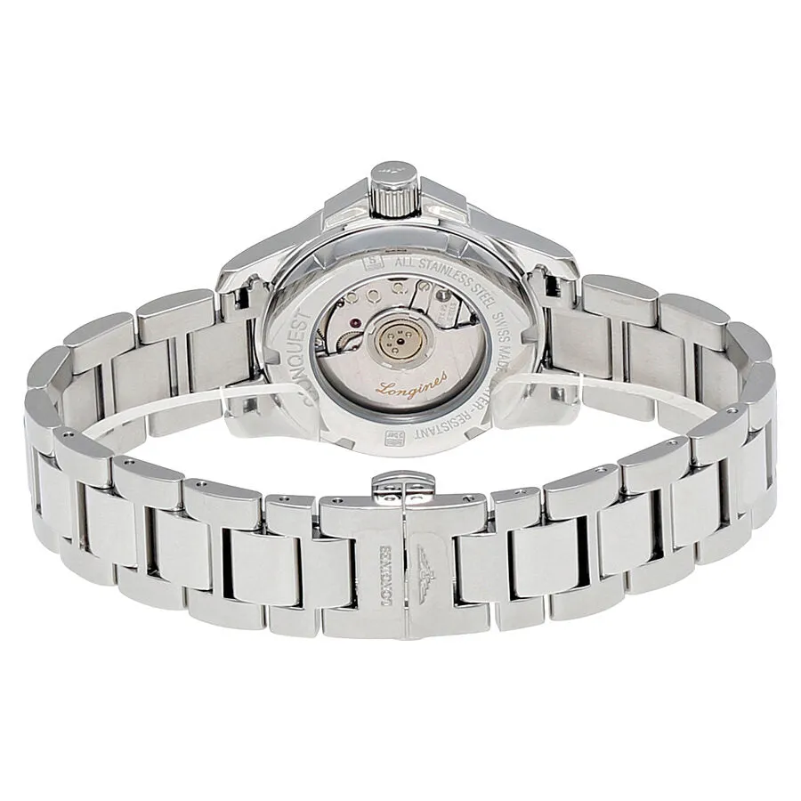 Longines Conquest Automatic Mother of Pearl Dial Ladies Watch L3.180.0.87.6