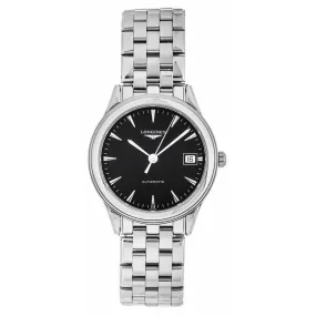 Longines Men's Flagship Black Dial Watch - L47744526