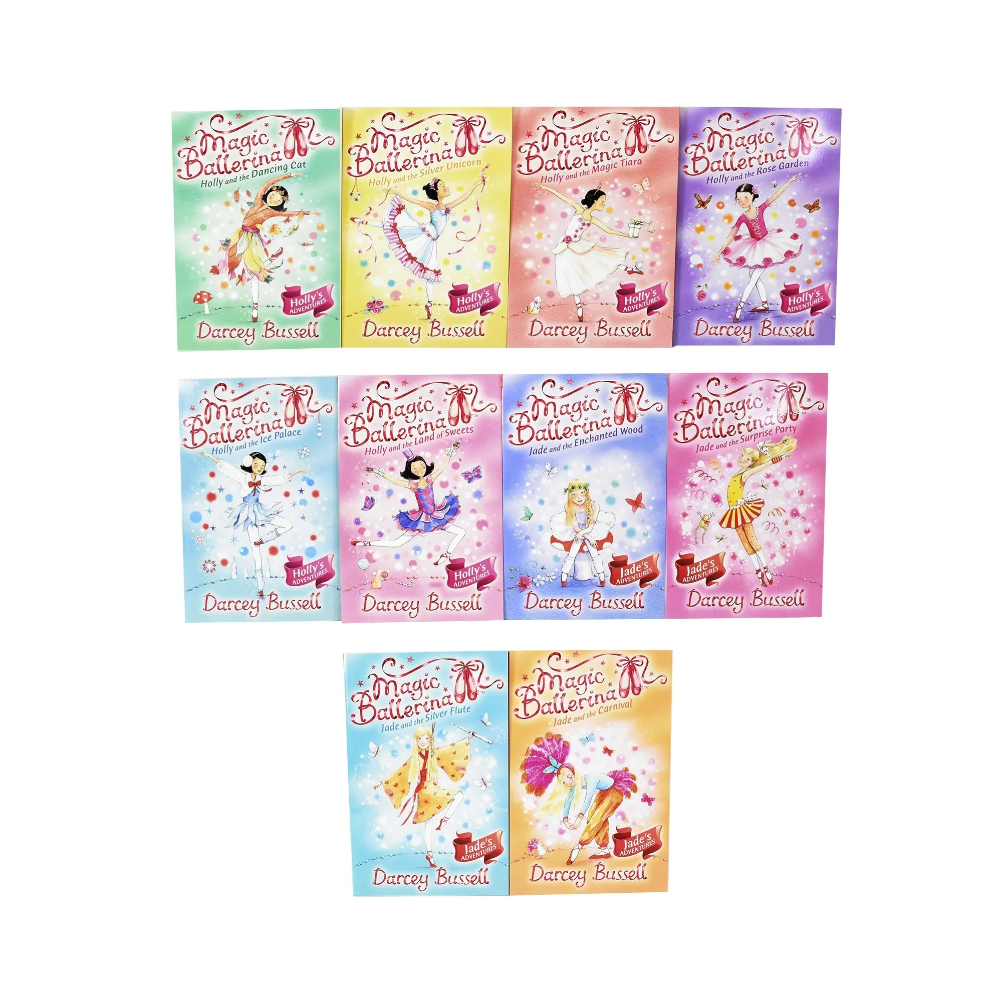 Magic Ballerina 22 Book Collection Set by Darcey Bussel - Ages 7-9 - Paperback