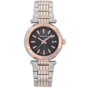 Mathey Tissot Women's Neptune Black Dial Watch - D912RN