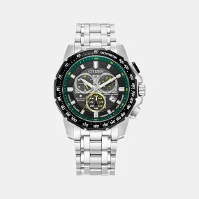 Men's Black Stainless Steel Chronograph Watch BL5578-51E