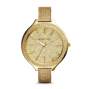 Michael Kors Slim Runway All Gold Women's Watch MK3256