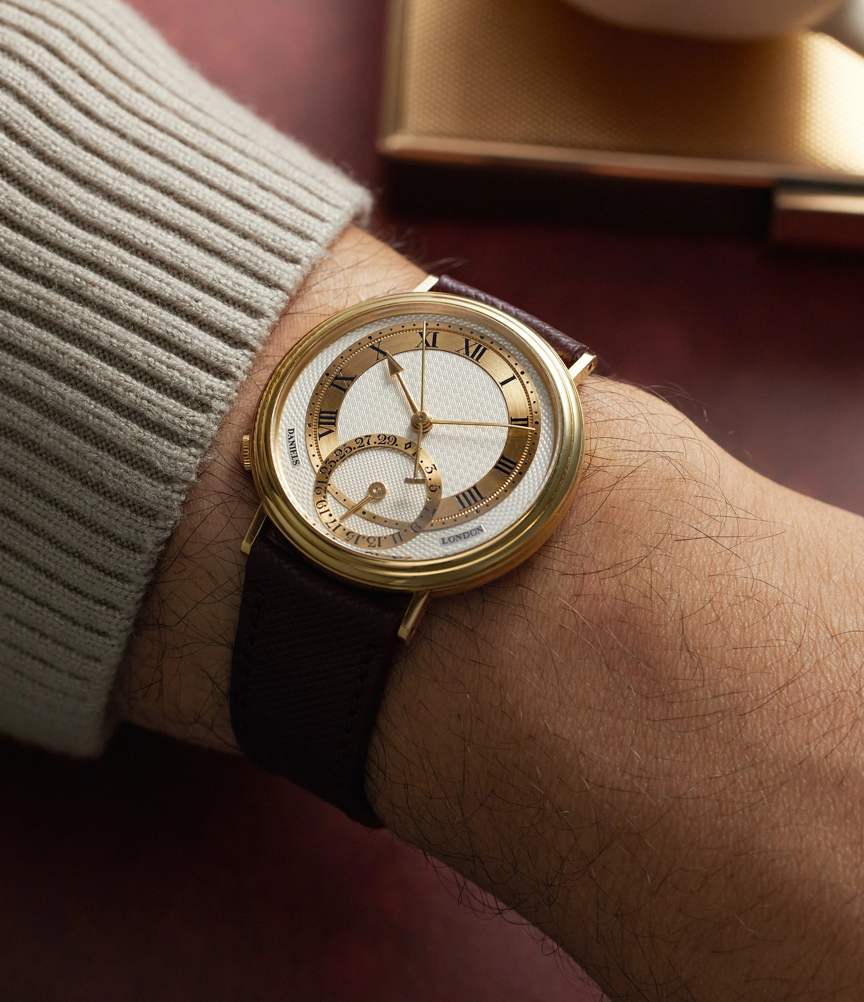 Millennium | Silver Dial | Yellow Gold