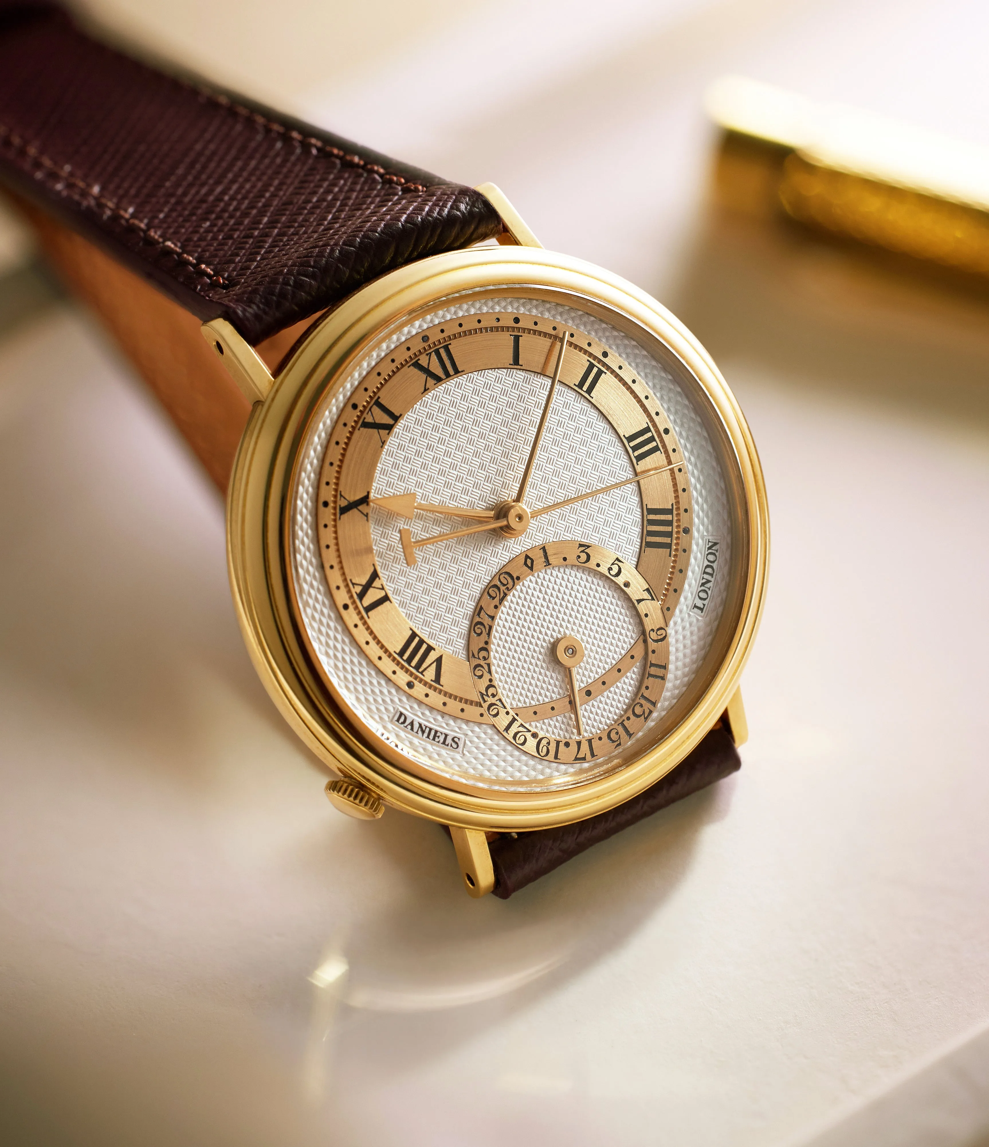 Millennium | Silver Dial | Yellow Gold
