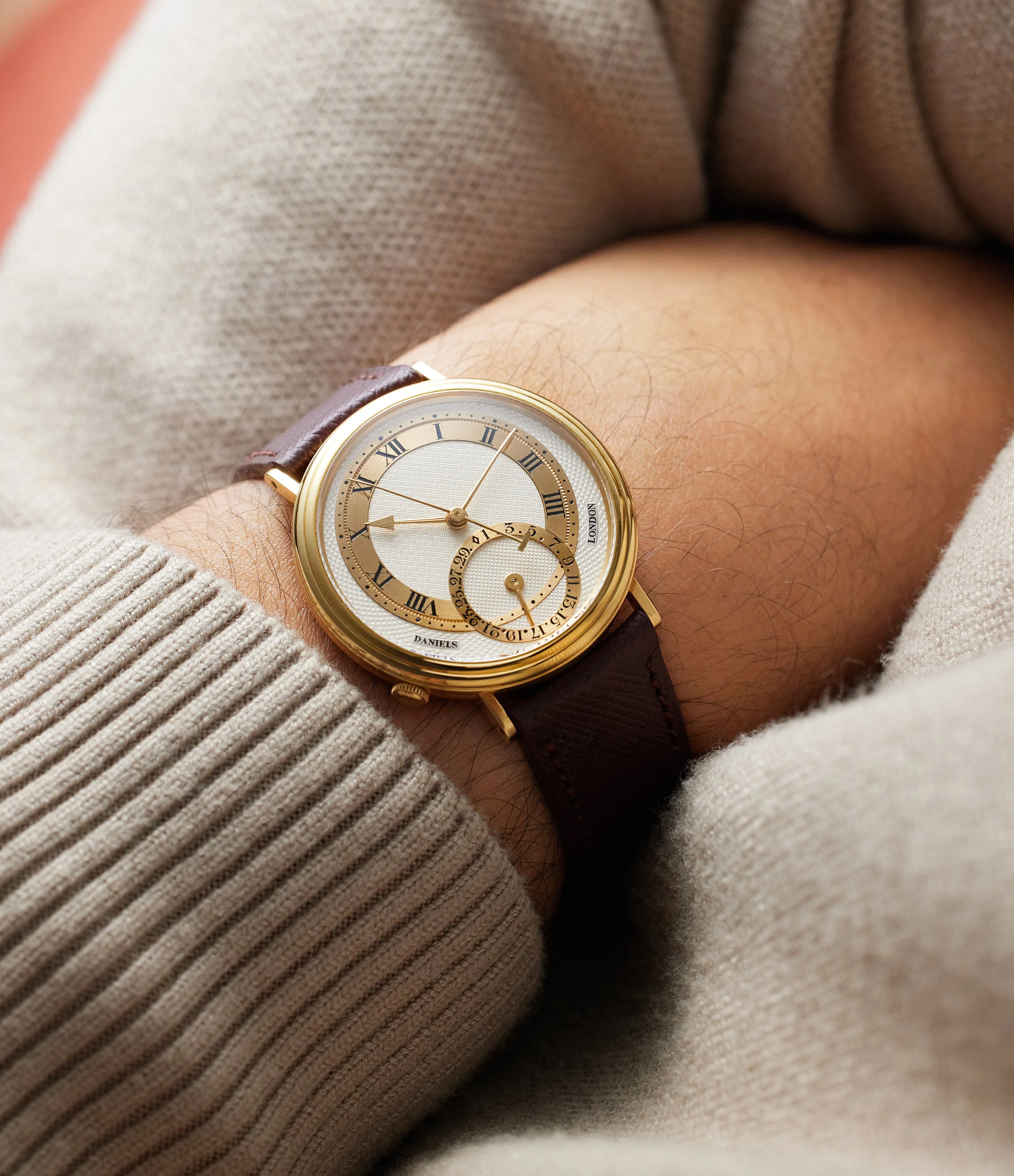 Millennium | Silver Dial | Yellow Gold