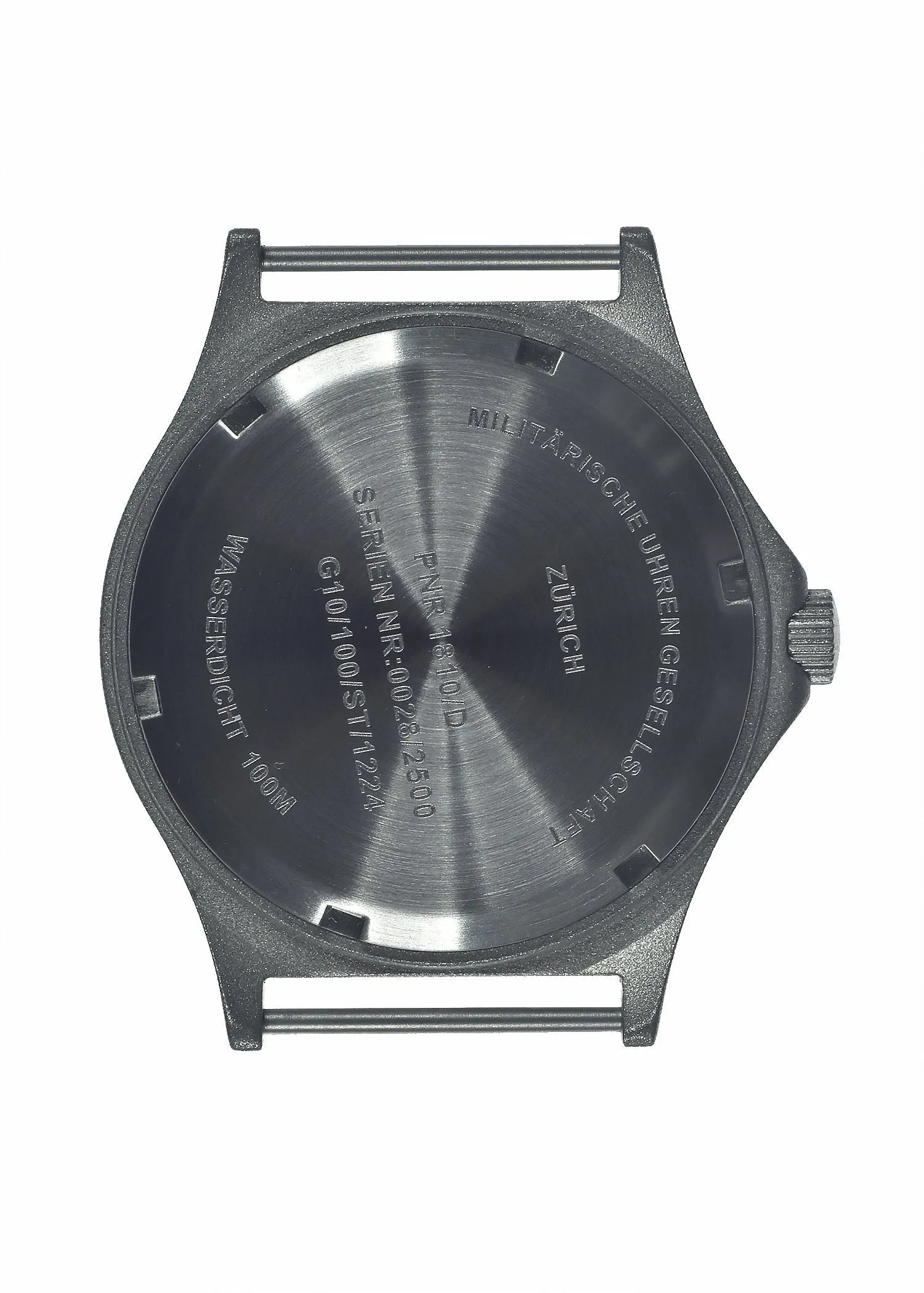 MWC G10 100m Water resistant Military Watch in Stainless Steel Case with Screw Crown (Sterile Dial)