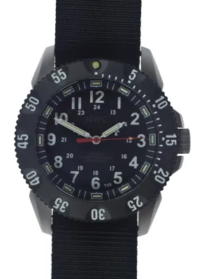 MWC P656 2023 Model Titanium Tactical Series Watch with GTLS Tritium and Ten Year Battery Life (Non Date Version)