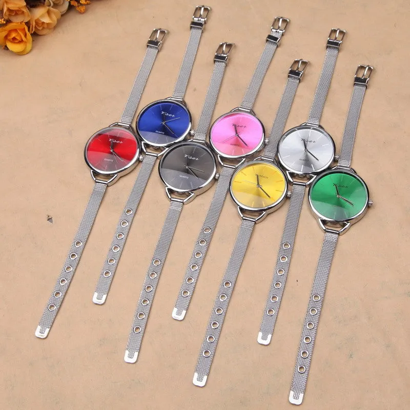 NEW Fashion Design Luxury Brand silver watch women watches casual Minimalist Wristwatches Gift Steel Strap Women's dress Watch