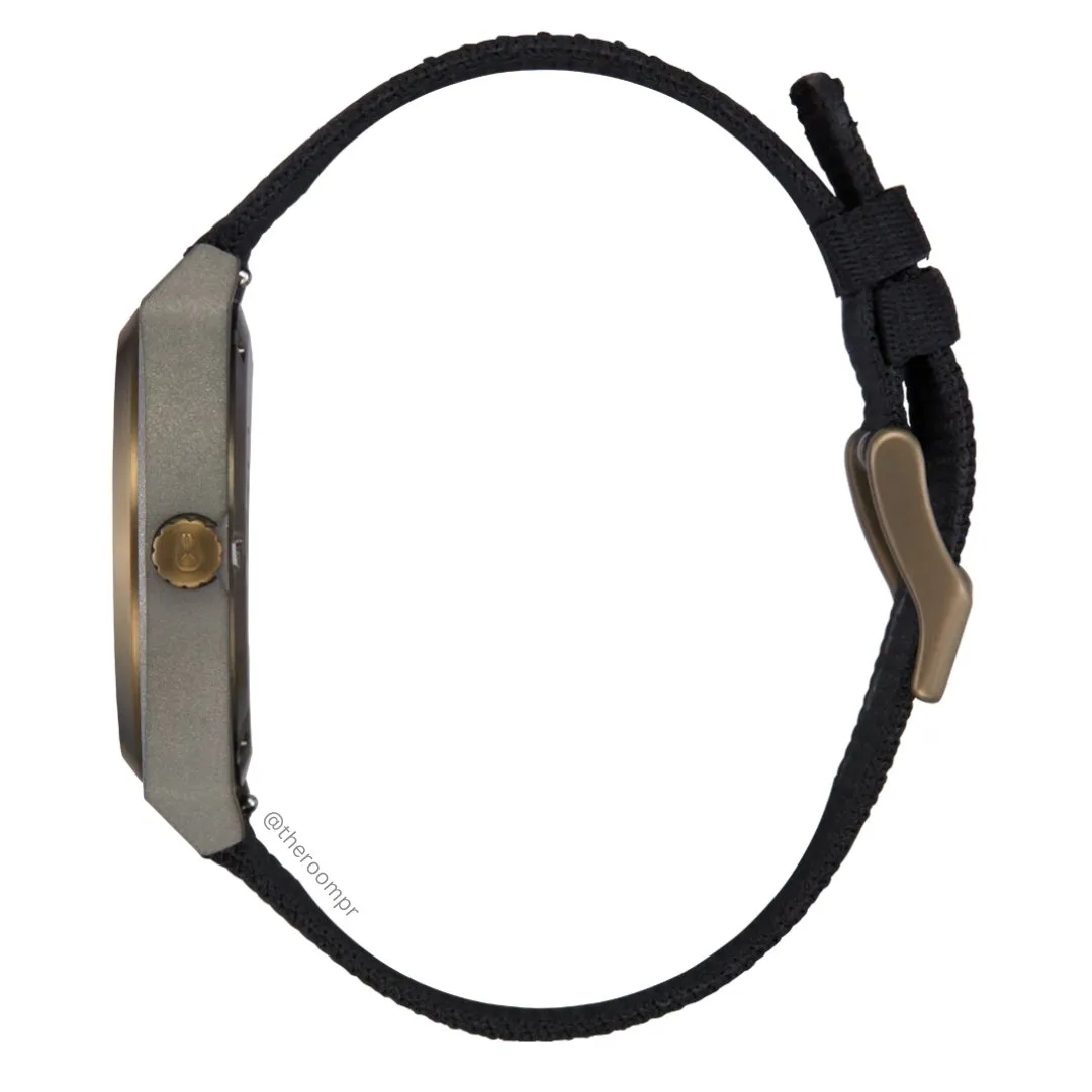 Nixon "Time Teller" Nylon in Dark Gray / Pumice / Black