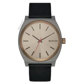 Nixon "Time Teller" Nylon in Dark Gray / Pumice / Black