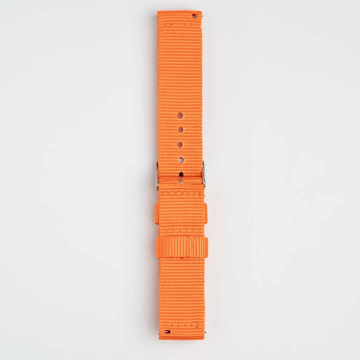 Nylon Quick Release Orange Watch Strap