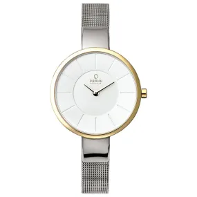 Obaku Sol Gold Bi Women's Wristwatch