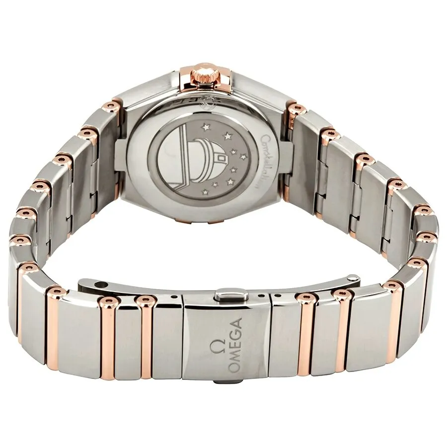 Omega Constella Sun-brushed Brown Diamond Dial Ladies Watch 131.20.25.60.63.001