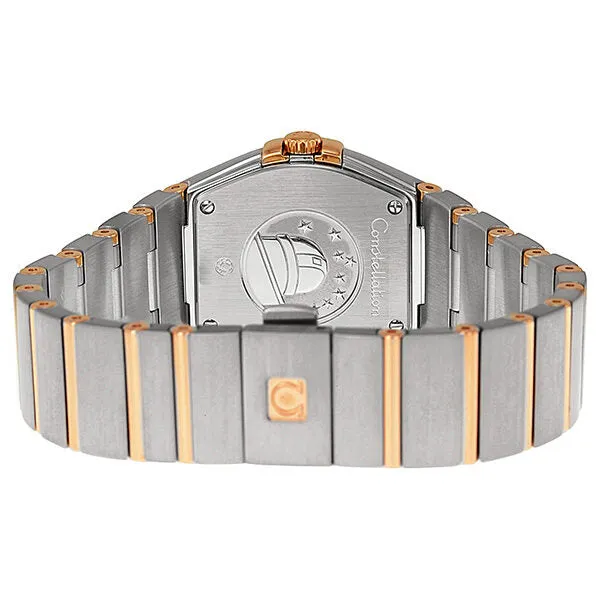 Omega Constellation Brushed Diamond Ladies Watch 123.25.27.60.55.001