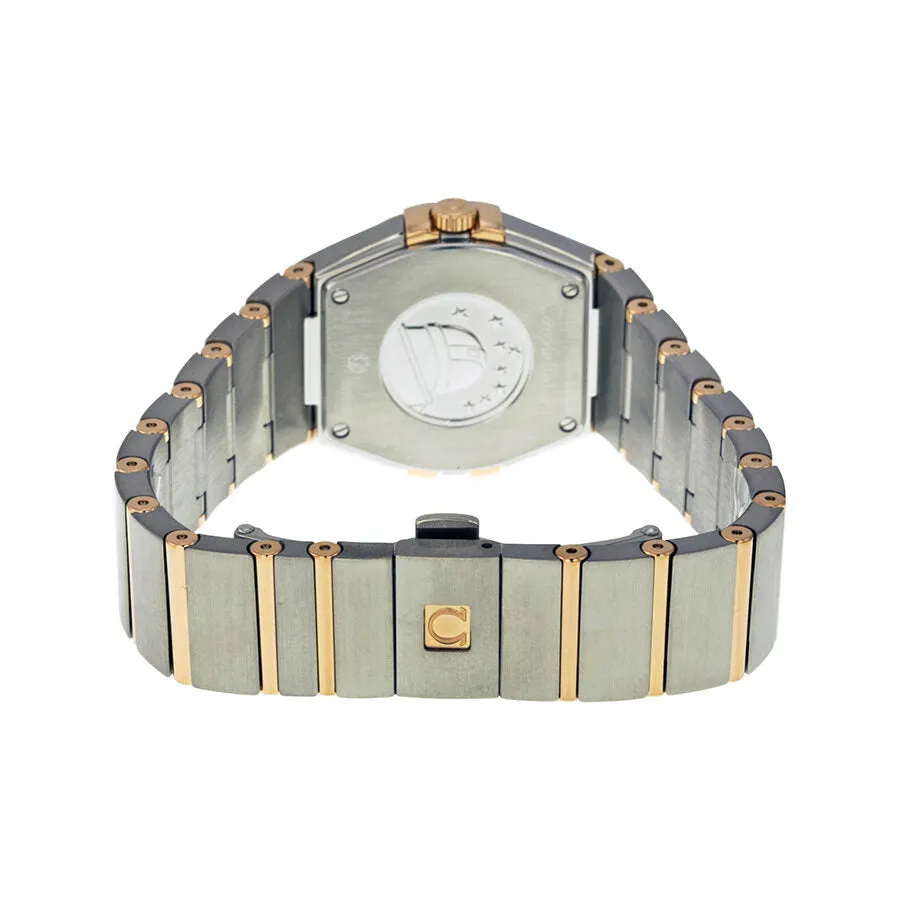 Omega Constellation Diamond Brown Dial Ladies Watch 123.20.27.60.63.001