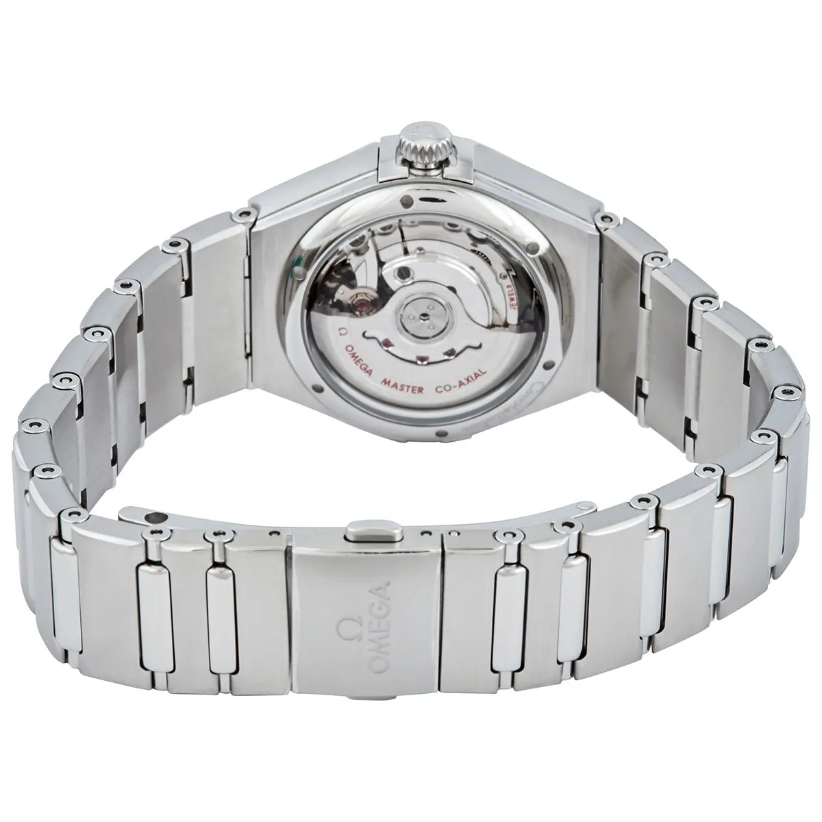 Omega Constellation Manhattan Automatic Chronometer Diamond White Dial Ladies Watch 131.10.29.20.55.001