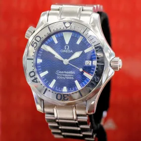 OMEGA Seamaster Professional Watch 36.25mm Ref. 2263.80.00 ALL Original, Box & Papers! Quartz Wristwatch