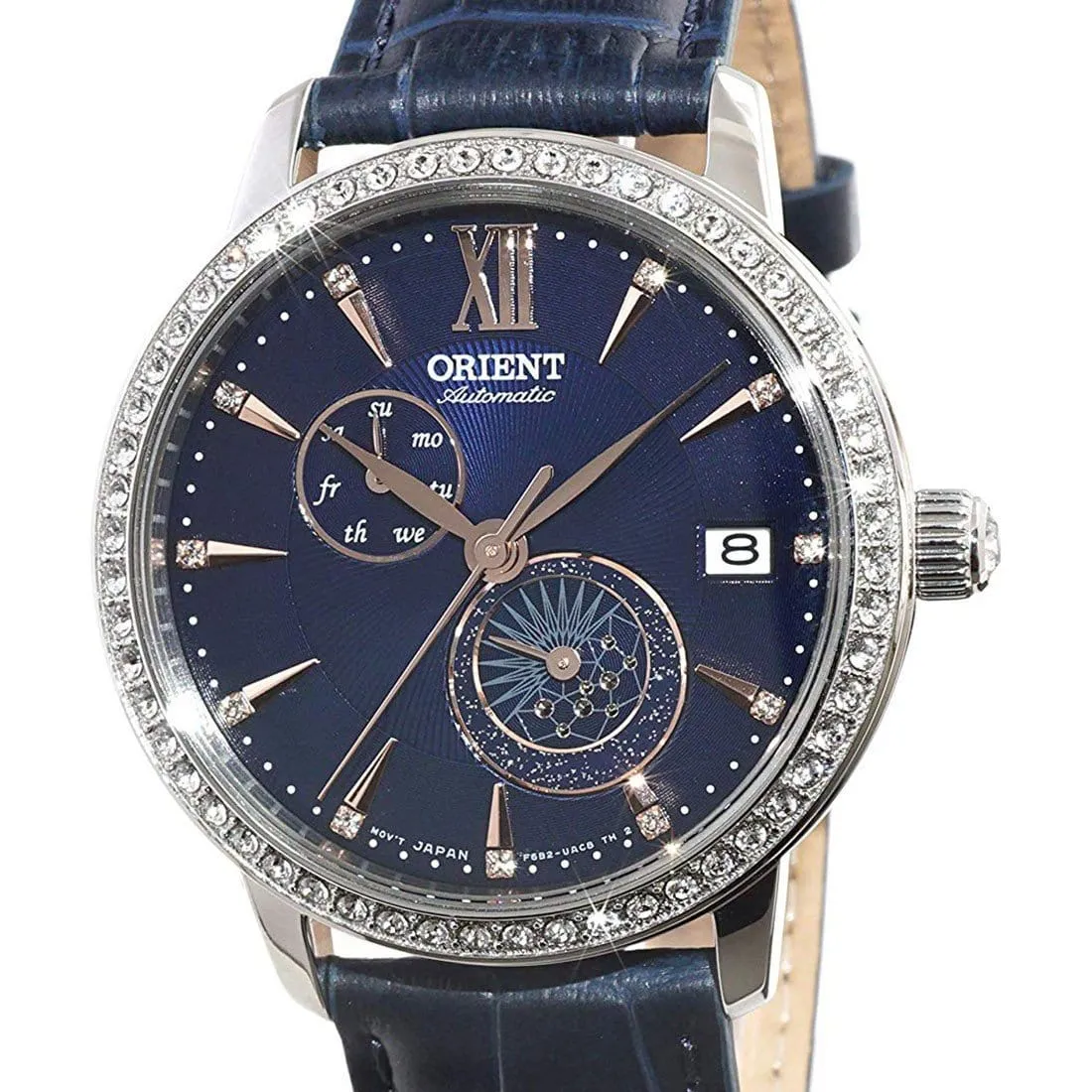 Orient Classic Automatic Blue Dial Female Watch RA-AK0006L10B RA-AK0006L