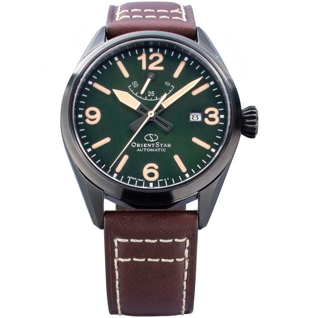 Orient Star RE-AU0201E RE-AU0201E00B Mens Automatic Leather Watch