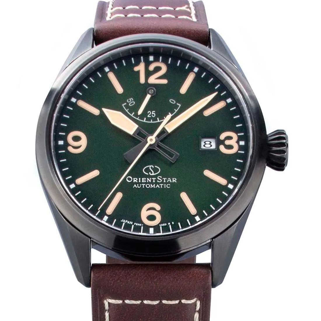 Orient Star RE-AU0201E RE-AU0201E00B Mens Automatic Leather Watch