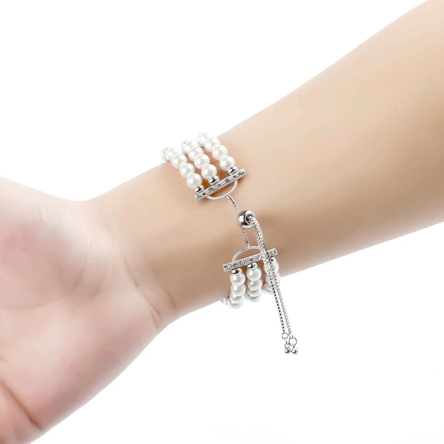 Pearl Strap Stretch Bracelet