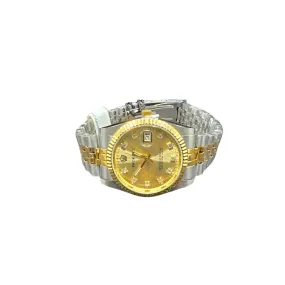 PROKING Men Watch Silver w/ Gold