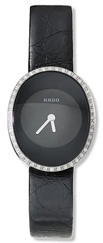 Rado Esenza Black Steel Diamond Ladies Watch R53543154