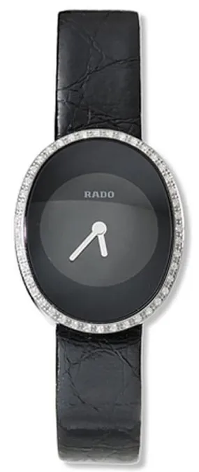 Rado Esenza Black Steel Diamond Ladies Watch R53543154