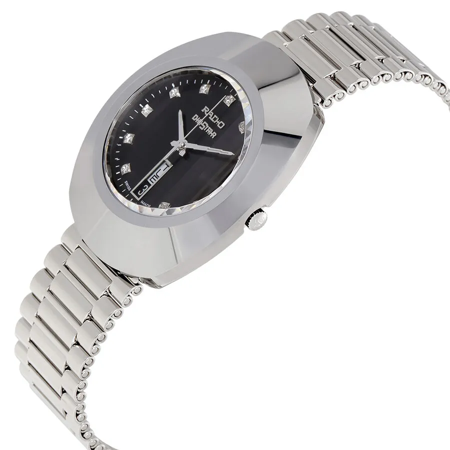 Rado Original Diastar Black Diamond Dial Men's Watch R12305313