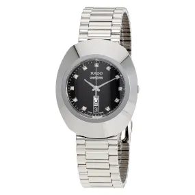Rado Original Diastar Black Diamond Dial Men's Watch R12305313