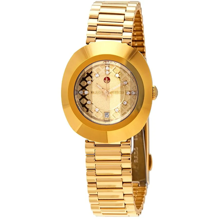 Rado Original Gold-tone Dial Automatic Ladies Watch R12416443