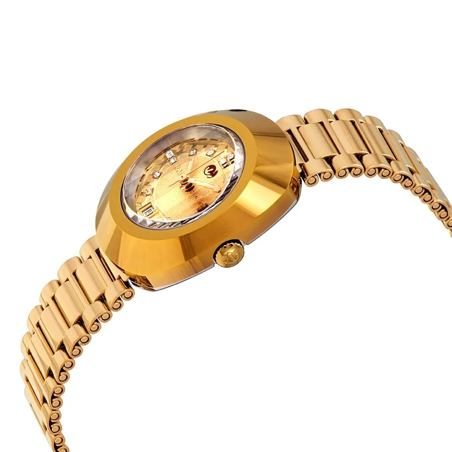 Rado Original Gold-tone Dial Automatic Ladies Watch R12416443